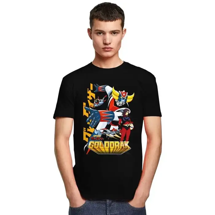 Personnalisé classique Goldrake UFO Robot Grendizer t-shirts hommes Goldorak Anime T-shirt Streetwear