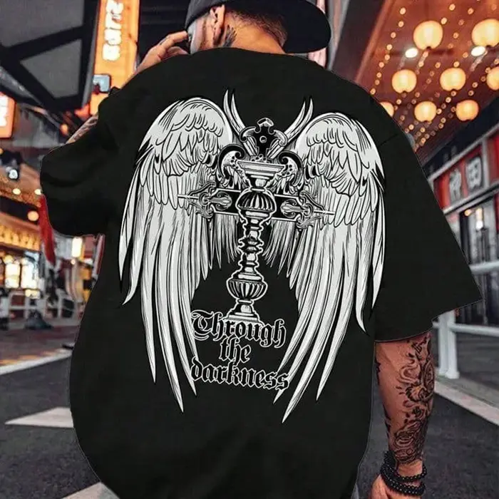 T-shirts de luxe pour hommes – Nouveaux modèles originaux en coton à manches courtes avec motifs Y2K – Vêtements de