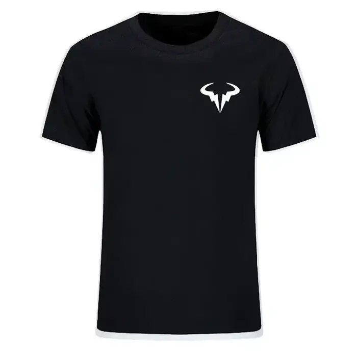 T-shirt populaire imprimé Rafael B B Nadal, joueur de tennis, T-shirt à manches courtes en coton pou