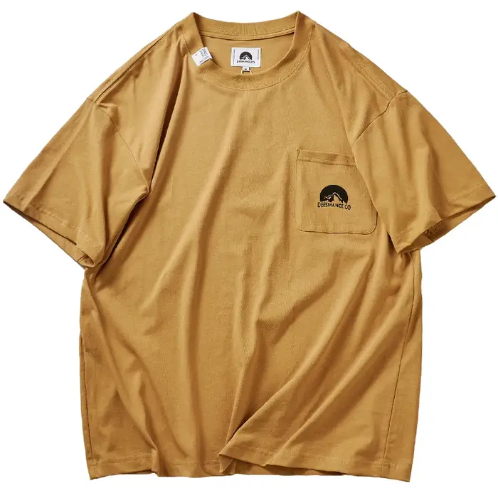 T-shirt à Manches Courtes en Coton pour Homme