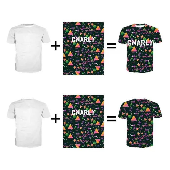 T-Shirt à Manches Courtes et Col Rond pour Homme et Femme