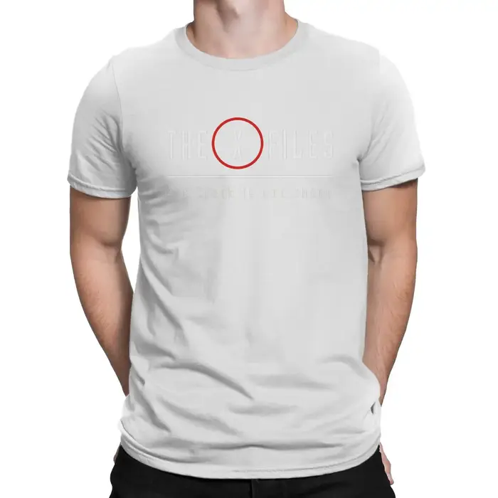 T-shirt manches courtes homme, col rond, 100% coton, The Truth Is Out There Elin, nouvelle collectio