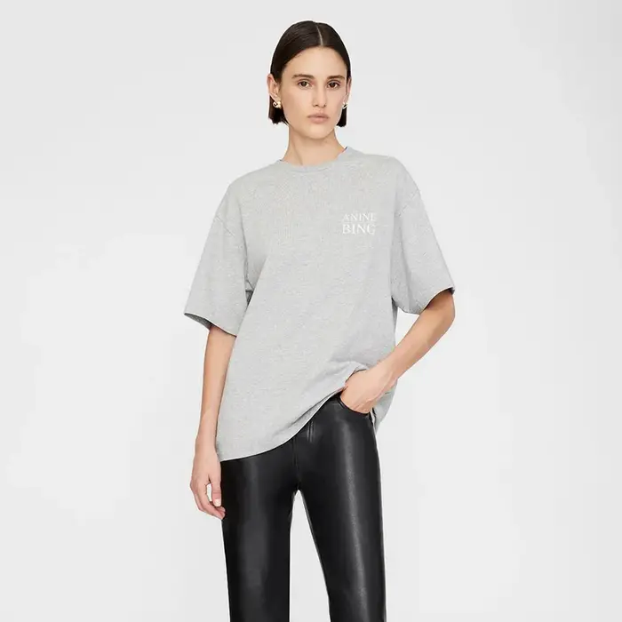 T-shirt de marque de luxe à l'art minimaliste parisien pour hommes et femmes