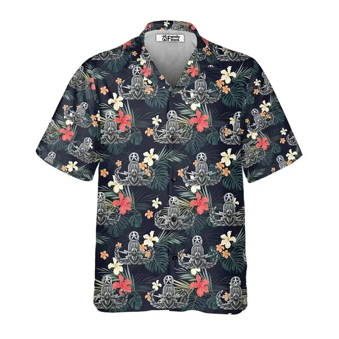 Chemise hawaïenne imprimée en 3D pour hommes