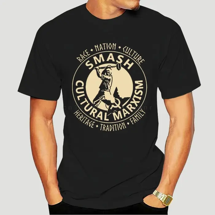 T-shirt unisexe Smash Cultural Marxism, Isd Communist Anti-Antifa Fosot, Nationalist, Tee-shirt d'ét