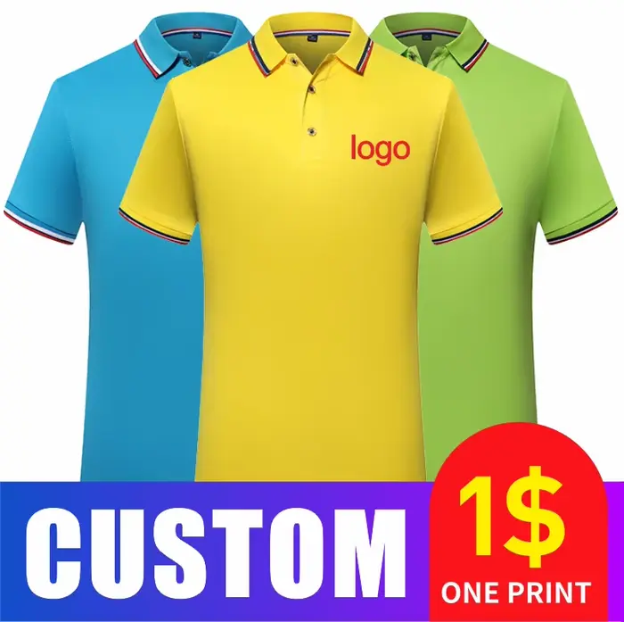 Polo Respirant avec LOGO Personnalisé pour Homme