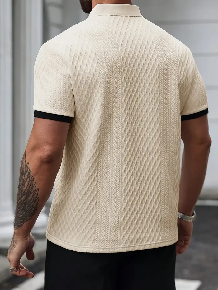 Polo homme d'été à manches courtes