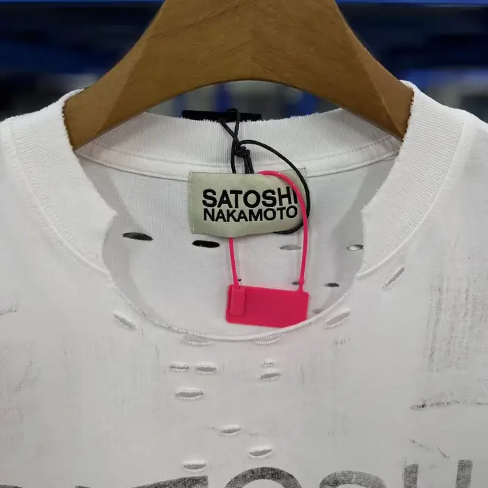 T-shirt Satoshi Nakamoto 26SS