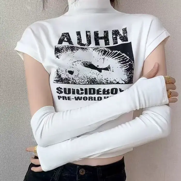 T-shirt à manches détachables pour femmes