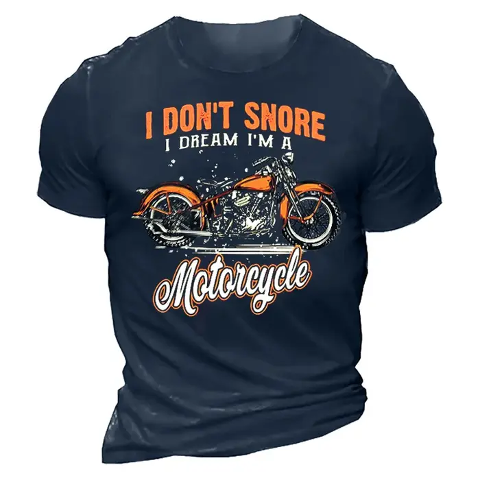 T-shirt de moto pour hommes