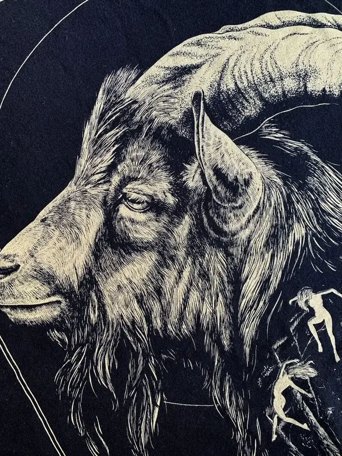 Sorcière VVitch Inspiré Noir Phillip T-shirt Art Rétro Années 90 Tatouage Y2K Chemise Conçu pour Hommes et Femmes avec Personnalité Gothique