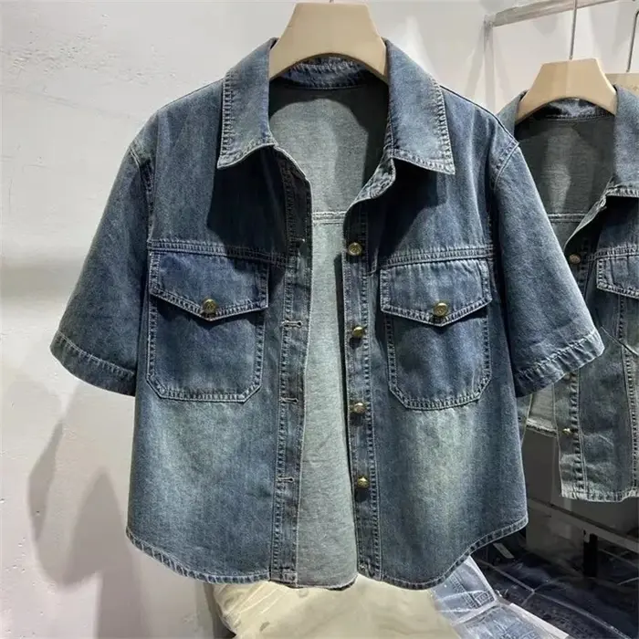 Chemise en jean pour femmes