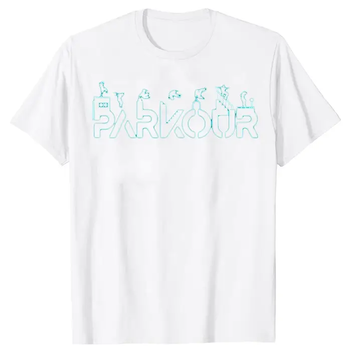 T-shirts de sport Parkour et Freerunning pour hommes et femmes