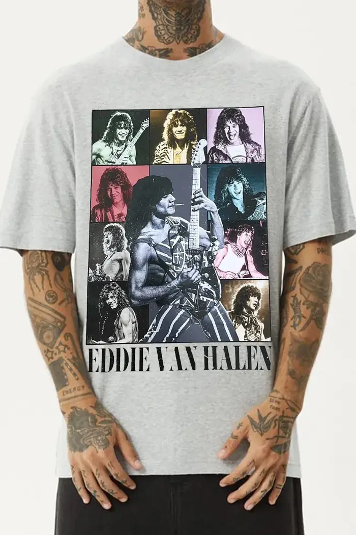 T-shirt unisexe Van Halen 2026 pour homme et femme