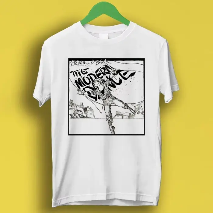 T-shirt rétro de musique, Pere Ubu, danse moderne, punk rock