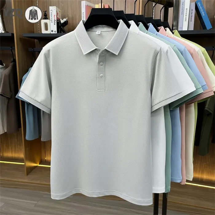 Polo en maille respirante pour hommes