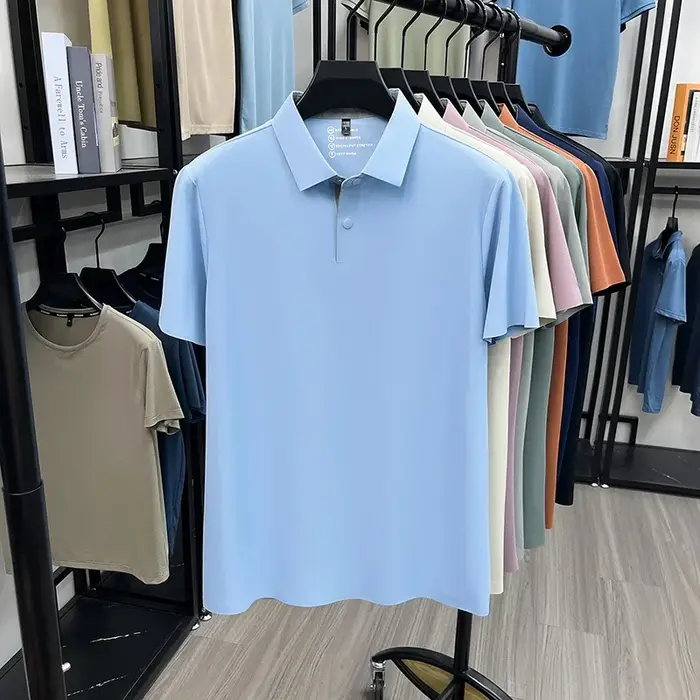 Polo pour homme à manches courtes