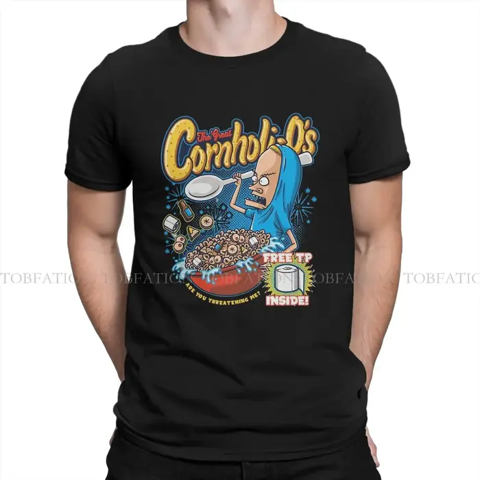 T-shirt en coton à col rond pour hommes