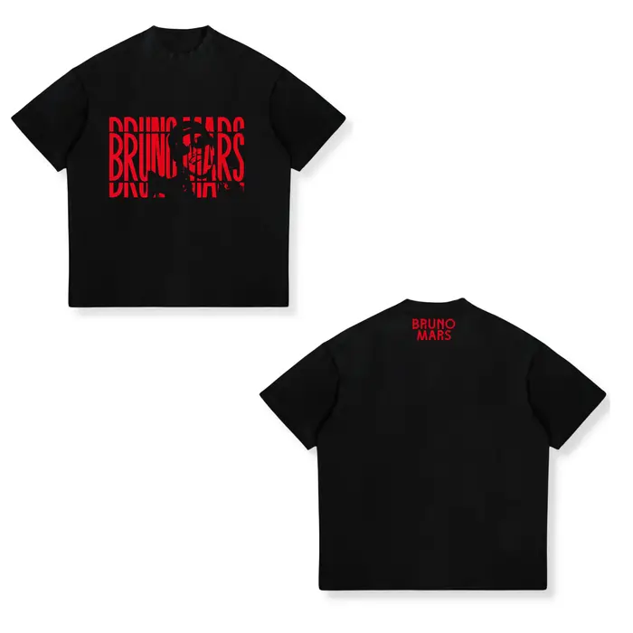 Bruno Mars The Romantic Tour T-shirt pour hommes et femmes