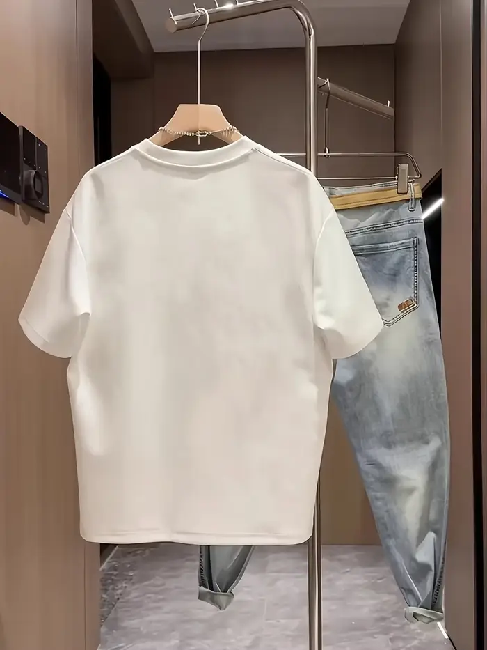 T-shirt 100 % coton pour homme