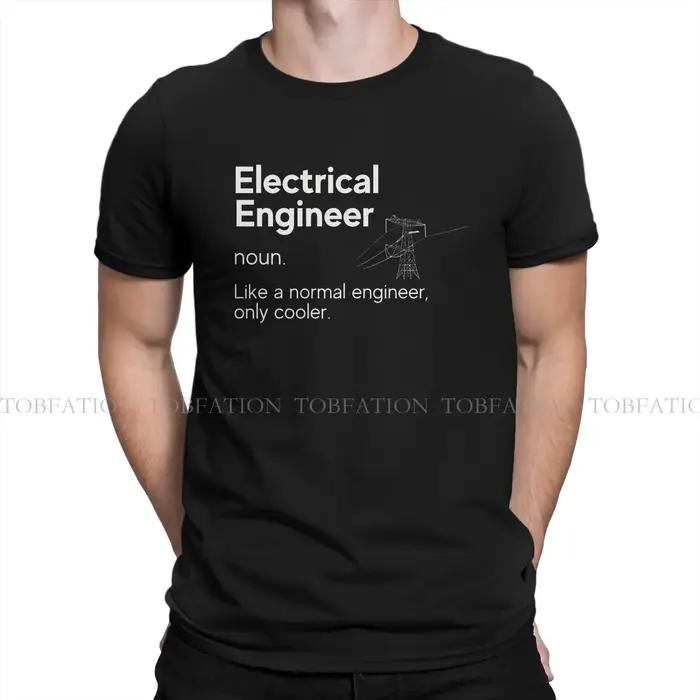 Définition Geek t-shirt Unique ingénieur électricien électrique confortable idée cadeau créative