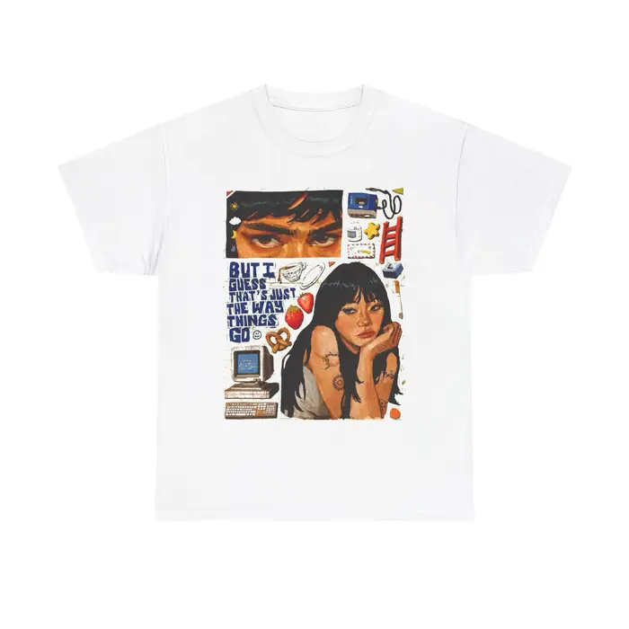 T-shirt graphique inspiré de Beabadoobee