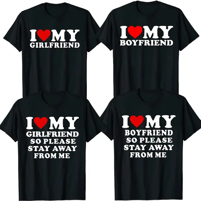 J'aime mon petit ami vêtements