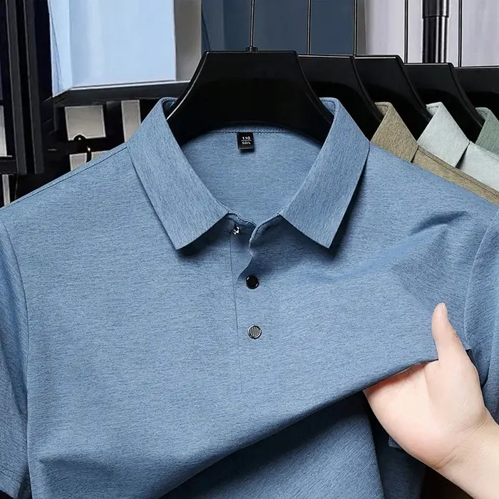 Polo à manches courtes pour hommes