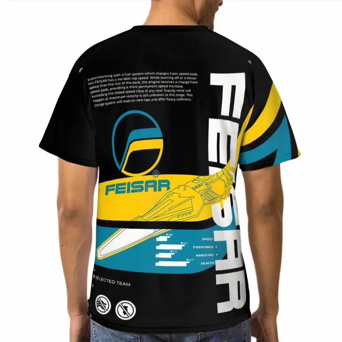 T-shirt en polyester Wipeout pour hommes