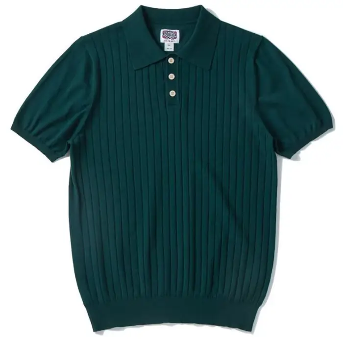 Polo à manches courtes Mulberry InjVintage pour hommes
