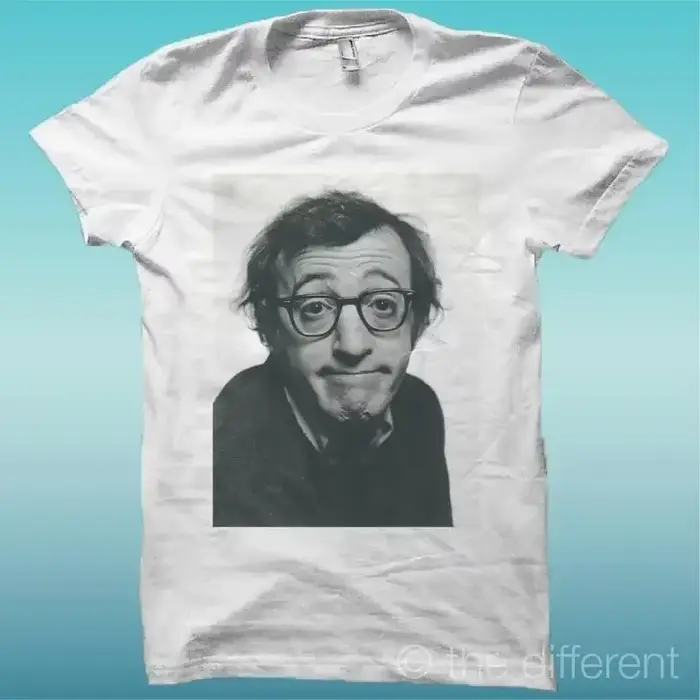 T-shirt blanc Woody Allen