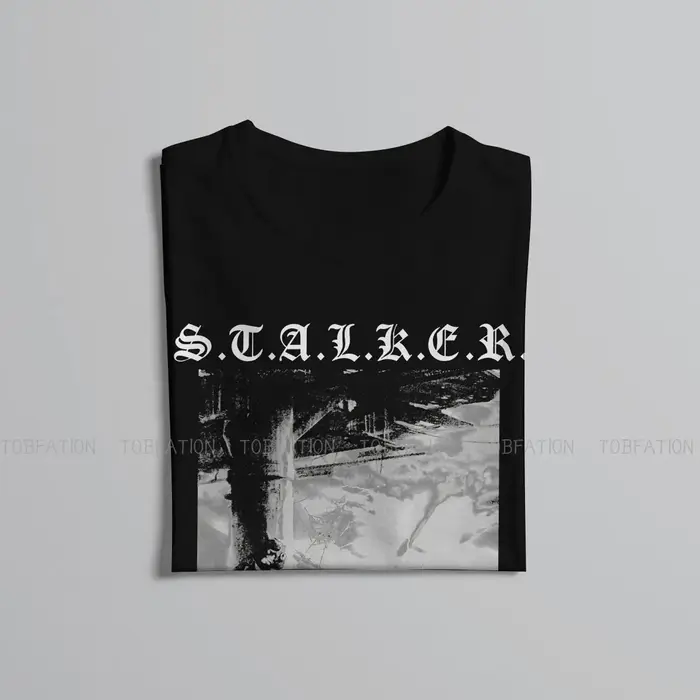 T-shirt spécial noir Stalker jeu confortable nouveau Design cadeau vêtements