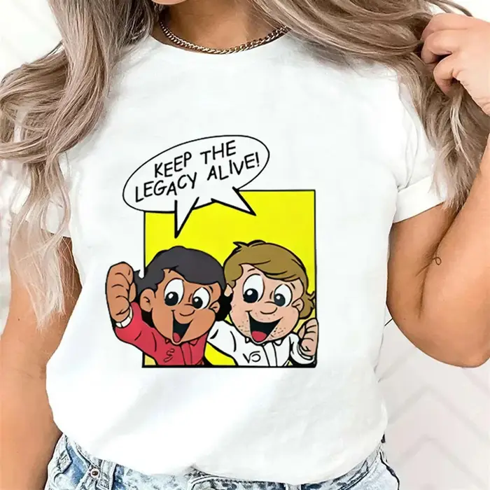 Ayrton Senna t-shirt femmes harajuku numérique femmes graphique respirant streetwear t-shirt 2000s G