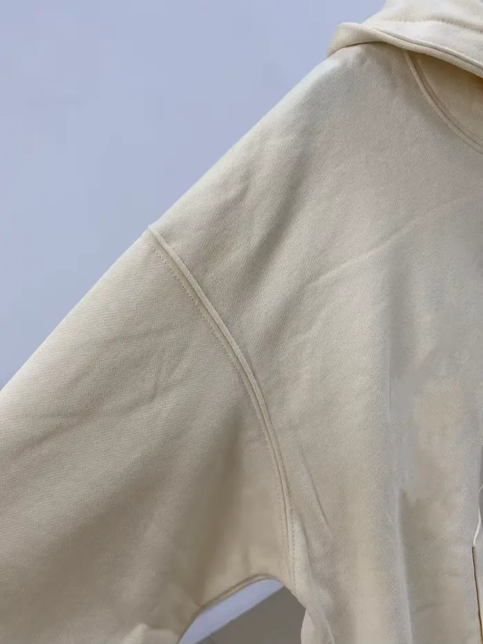 Nouveau Sweat à Capuche Femme en Coton Brodé Lettres Floquées