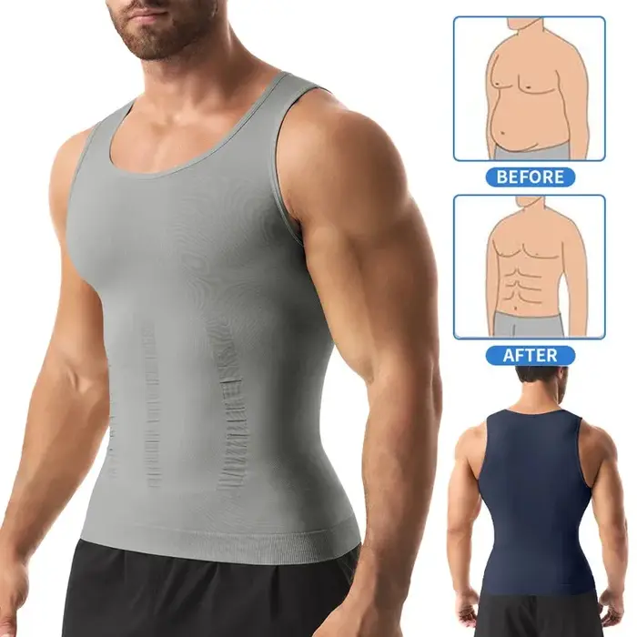 Chemise de compression pour homme pour sculpter le corps