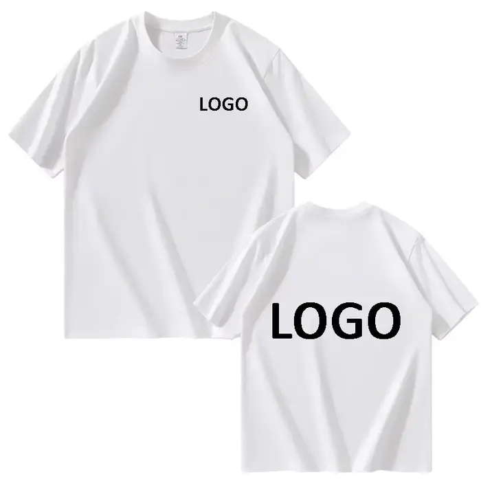 T-shirts imprimés en coton personnalisés hommes mode t-shirt à manches courtes femmes personnalité décontracté