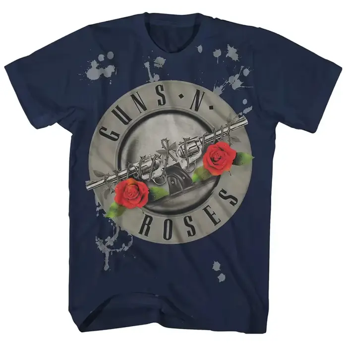 T-shirt vintage Guns N Roses GNR pour homme