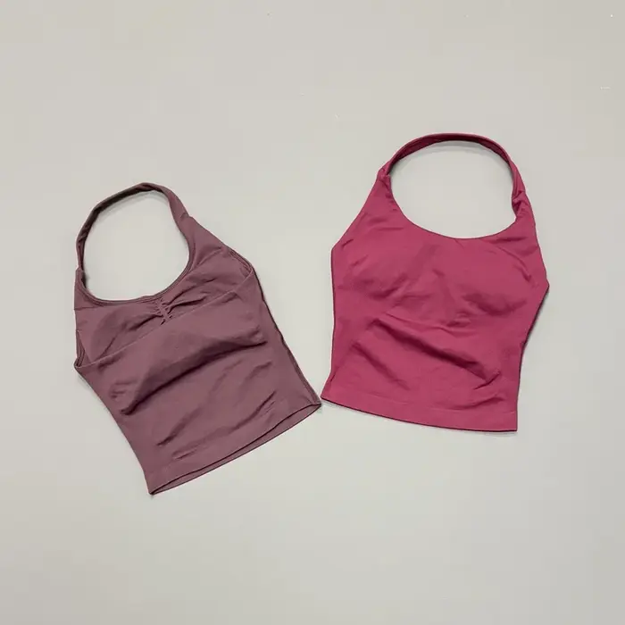 HISTELLO Débardeur Halter pour Femme