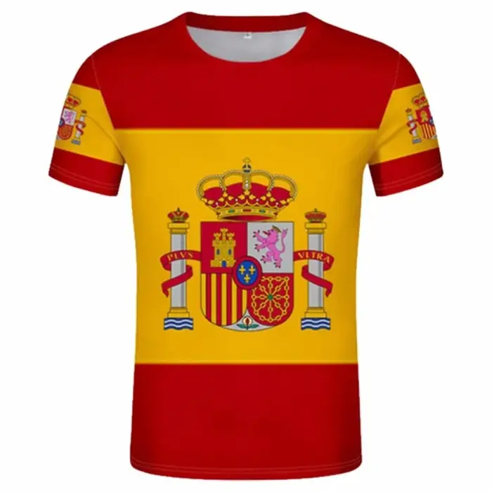 T-shirt à col rond imprimé en 3D pour hommes
