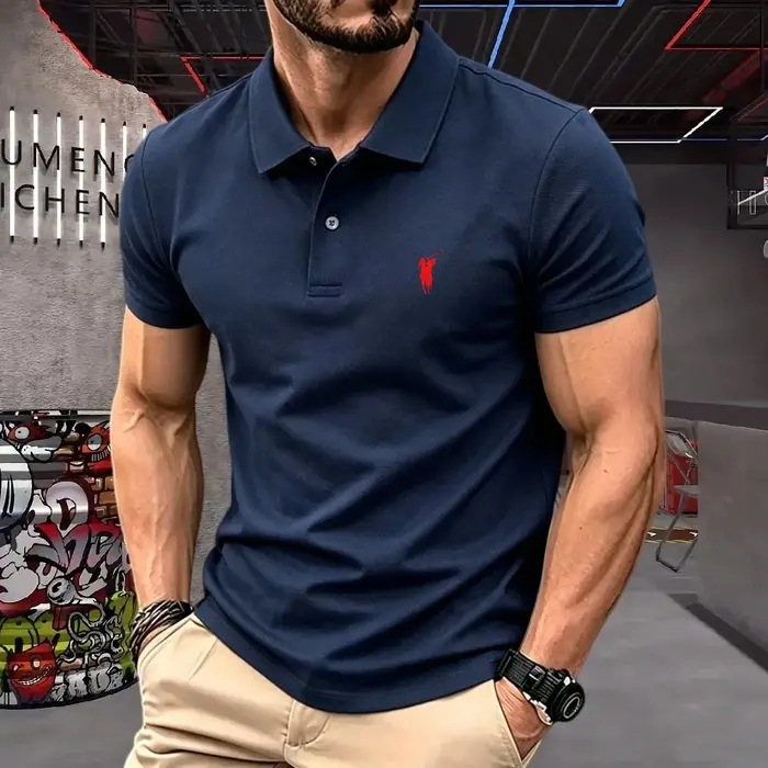Polo à manches courtes pour homme