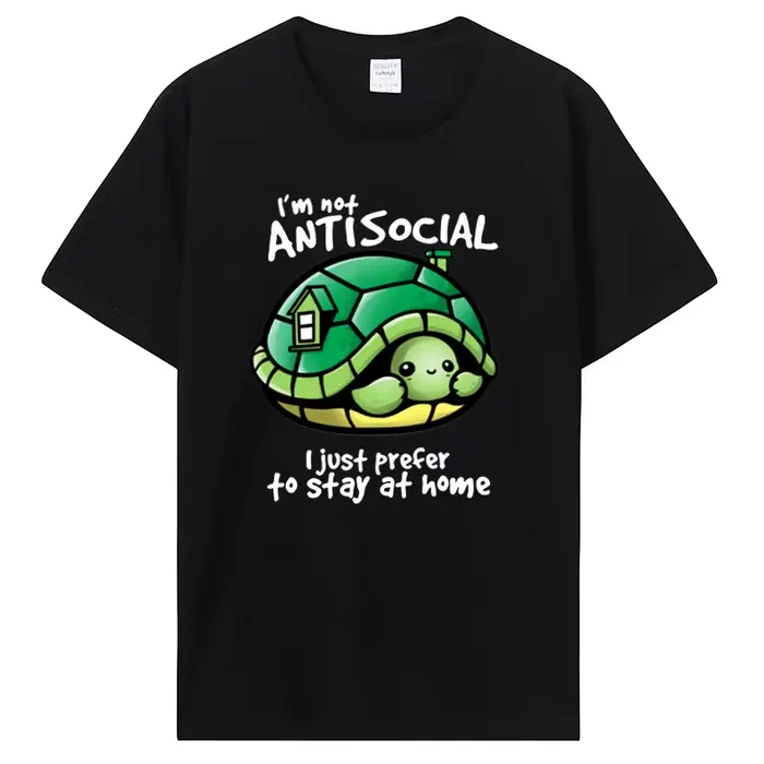 T-shirt manches courtes pour hommes, Streetwear, drôle, tortue verte, sauver l'océan, graphique, cad