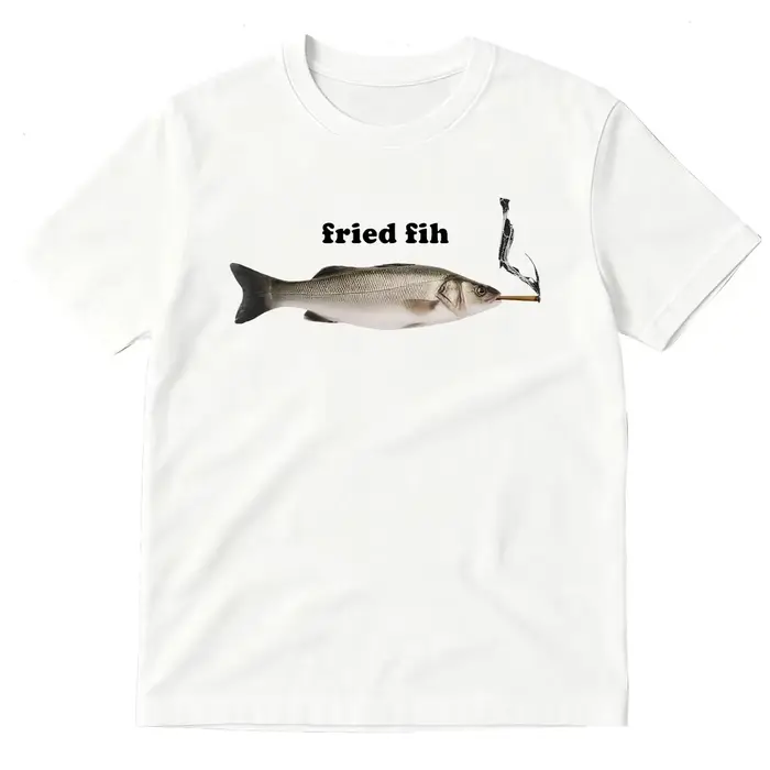 T-shirt Homme Vintage à Manches Courtes en Coton Pur
