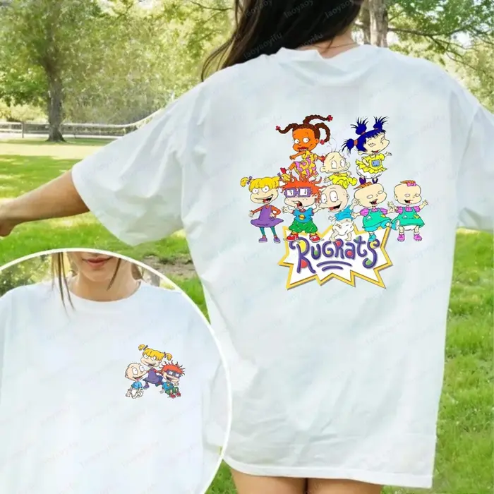 T-shirt imprimé Rugrats pour adultes