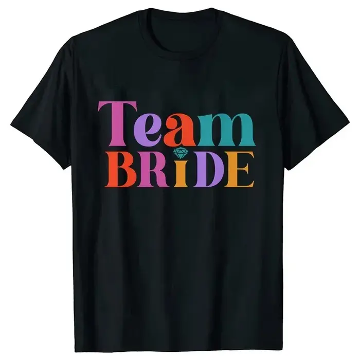 T-shirt Team Bride pour Filles
