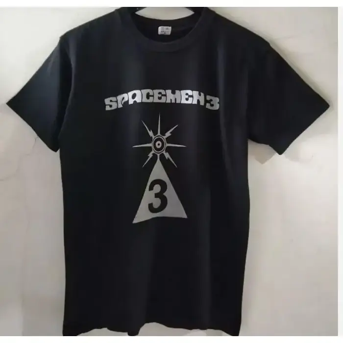 Spacemen 3 Logo années 90 t-shirt noir style rétro taille S 5XL