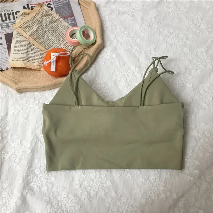 Haut tubulaire en coton pour femmes