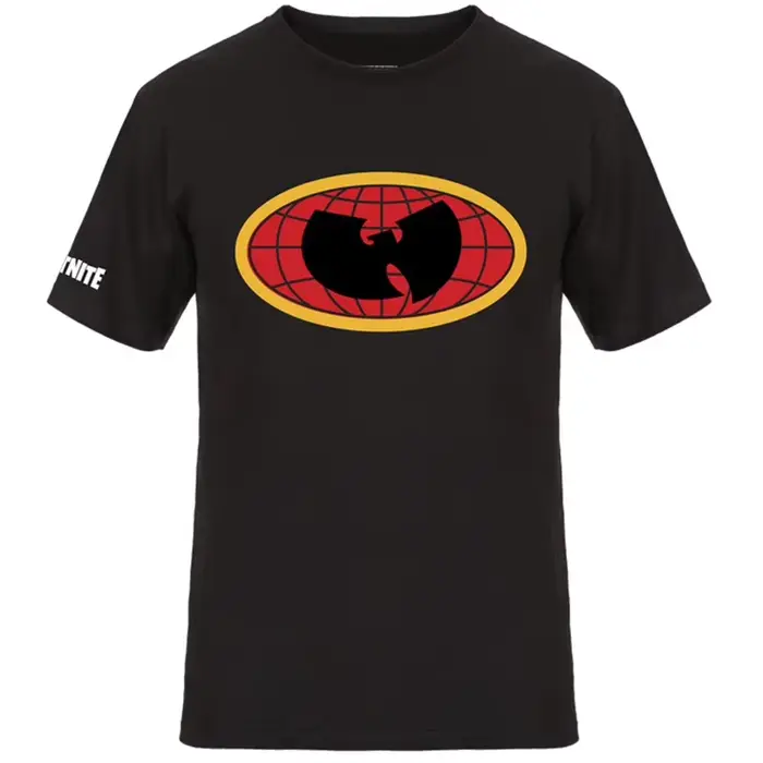 T-Shirt classique jaune du groupe de rap légendaire Wu Tang Band