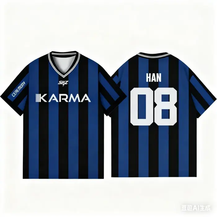 T-shirt graphique Kpop KARMA pour hommes et femmes