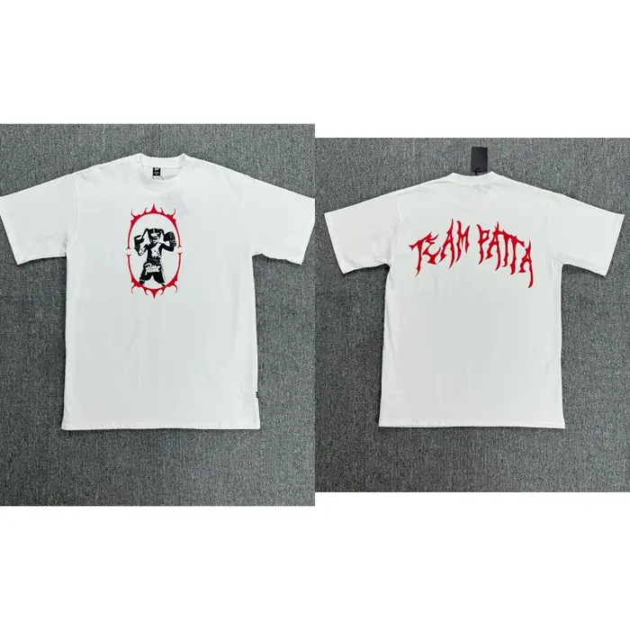 Nouvel Arrivage PATTA T-shirt Décontracté Quotidien pour Homme, Imprimé Boxer Audacieux avec Accent 