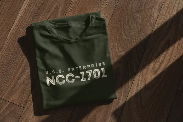 T-shirt de science-fiction USS Enterprise NCC 1701